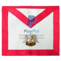 18th Degree Scottish Rite Apron - White & Red