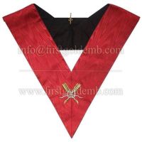 Masonic AASR collar 18th degree - Knight Rose Croix - Secretary