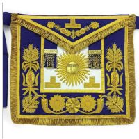 Deluxe Masonic Past Grand Master Apron Grand Lodge of Nova Scotia Canada